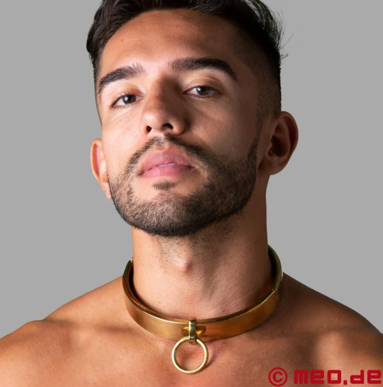 Meo Halsband gold submissive